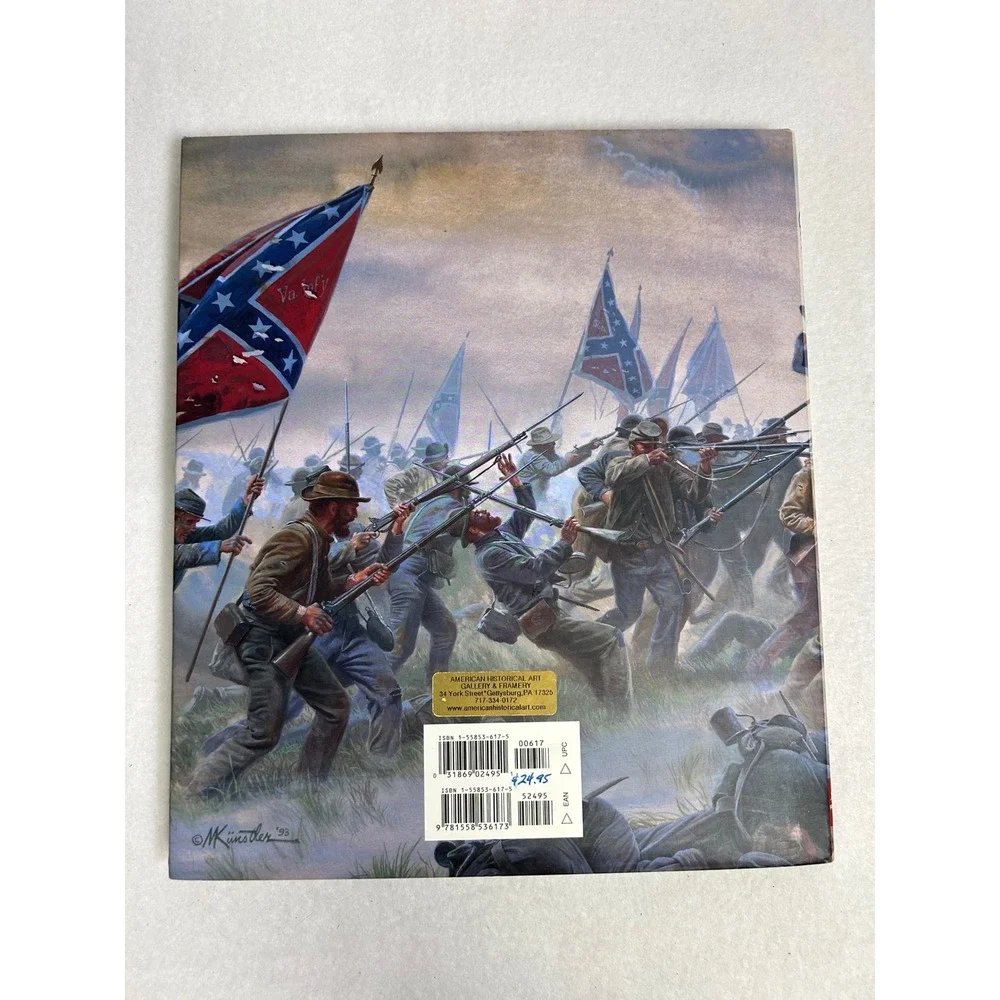 History Art Gettysburg Mort Kunstler James McPherson Hardcover‎ Civil War Book